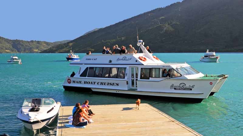 Experience the stunning Queen Charlotte Sounds aboard the Magic Mail Boat for an epic half day cruise!